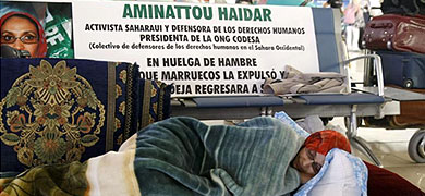 Asociaciones y estudiantes pro-saharauis inician una huelga de hambre por Aminatu