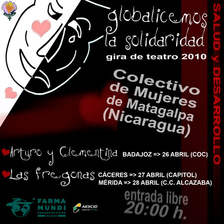 Gira teatral del Colectivo de Mujeres de Matagalpa (Nicaragua) por Extremadura